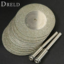 10Pcs Accessories 35mm Diamond Cutting Disc for Metal Grinding Wheel Disc M