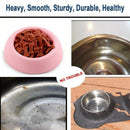 Dog Feeding Bowls,French Bulldog Yellow striped cat Ceramic Feeding Dishs F