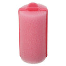 12Pcs dark pink Hair Styling Soft Foam Sponge Rollers Curlers Hairdressing  L8B6