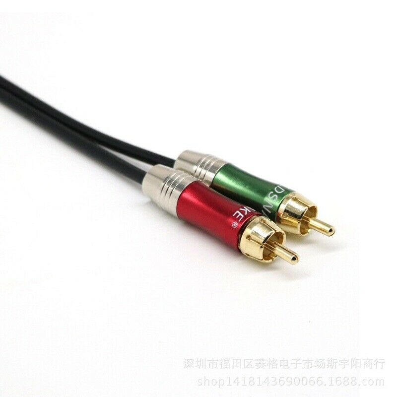 Audio cable 2 RCA to XLR Ã¥â€¦Â¬/mother Double lotus turn card audio cable Q5Z9