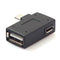 Micro 90 Degree OTG Adapter USB 2.0 Host Left/Right Angle For Phone/Tablet