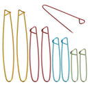 4 Sizes Aluminum Stitch Holders Pins Knit Knitting Needles Crochet Hooks Simple^