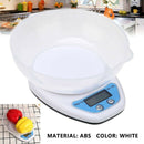 5kg/1g Kitchen LCD Electronic Weighing Scale Digital Measuring Scale w/Bowl