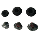 MSize Ear Buds Gel Earbuds Earphone Tips for Plantronics Voyager Legend/UC Black