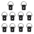 10Pcs Nylon Marine Boat D-Ring Outfitting Kayak Canoe Boats Fishing Sailing