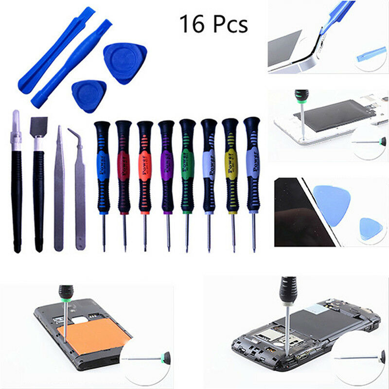 16in1 Mobile Phone Repair Tools Screwdrivers Set Kit For iPad4 iPhone6 Plus 5 k+