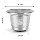 Hot Stainless Steel Refillable Reusable Coffee Capsule Pod For Nespresso Maker