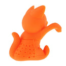 Cat Modelling Safe Non-toxic Silicone Tea Infuser Strainer Tea Filters