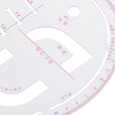 Sleeve Curve Ruler Measure Plastic for Sewing Dressmaking Tailor Drawing Tool,