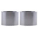 2 Packs Motorcycle Exhaust Crush Gasket Seal OD:48mm / ID:38mm