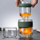 420Ml Portable Tea Infuser Bottle Water Bottle Chinese Tea Strainers Simple
