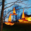 Halloween Decoration Outdoor Hanging Lighted Glowing Witch Hat Lights String