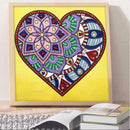 5D DIY Special Shaped Diamond Painting Heart Cross Stitch Mosaic Craft Kits