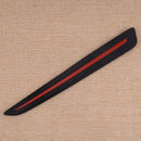 Universal Carbon Fiber Car Bumper Guard Soft Protector Strips Accessories
