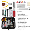 25 Pieces Guitar Repair Setup Tools for Ukulele Mandolin Banjo Maintenance