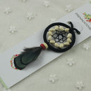 Retro Handmade Dream catcher Feather Colored Beads Keyring Keychain Gift A
