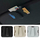 Multi-function Car Sun Visor Sunshade Card Organizer Clip Black Holder Z6U2