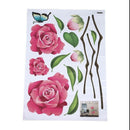 Removable Wall Stickers Three Generations Living Room TV/Sofa Background de R9R2