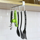 Kitchen Storage Rack Cupboard Hanging Hook Shelf Cup Dish Hanger Storage Hol Hn