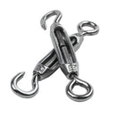 M4 4mm Thread Adjustable Stainless Steel Eye Hook Turnbuckle 10pcs I7U2