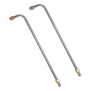 2pcs 90 Degree Angled Lance Extension Wand 1/4 Inch Quick Release Up to 3600PSI