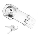 Stainless Steel Boat Locking Hasp Safety Latch Cabinet Door Lock Heavy Duty
