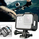 Camera Protective Frame Housing Shell For GoPro Hero 8 with Bracket Black