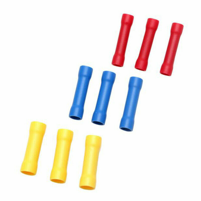 Assorted Insulated Electrical Wire Cable Terminal Crimp Connector Set 100 WsJ Gw