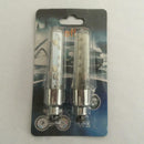 Colorful Bicycle Wind Wheels Bike Tire Valve Cap Spoke Neon Lights Lamp
