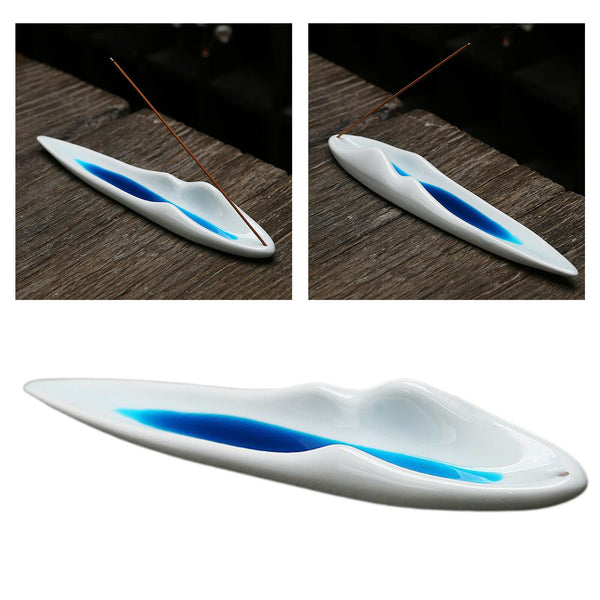 2pcs Incense Holder or Incense Burner Holder, Ceramic Insence Holder or Tray for