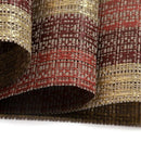 Home Placemats Set of 6 Soft Crossweave Woven Placemat Heat-resistant non-s B3N3