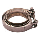 3.5'' Stainless Steel Dump Pipe Turbo Exhaust V-band Clamp Kit 304 Stainless