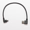 USB A 2.0 Right Angle Male to Micro USB Right Angled 90Â° Cable Cord 27cm OZ