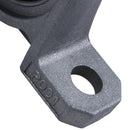 Machine KP001 Set Screw Pressed Steel Solid Base Pillow Block Bearing