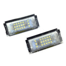 Bright 6500K HID WHITE 18 LED LICENSE PLATE LIGHT FOR 98-03 BMW E46 325i 328i X2