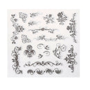 Transparent Clear Stamp DIY Silicone Seals Scrapbooking Card 15