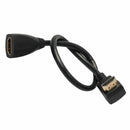 2x Mini HDMI Cable, (90/ 270 Degree) Mini HDMI to HDMI Cable Adapter Male t