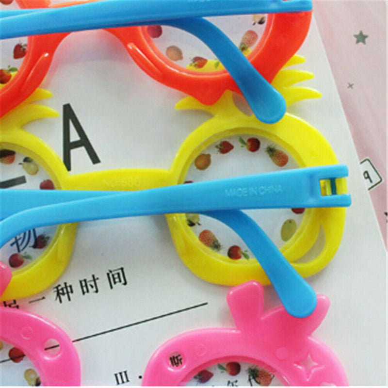 2pcs Kids Fruit Pineapple Eye Glasses Kids Hawaii Beach Party Supplies DecorTME