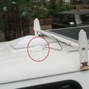 ABS Solar RV Yacht Stand Roof Duct Cable Entry Round Junction Box White New