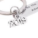 1Pc 2019 Graduation ceremony memorial gift graduate diplom keychain keyr JR