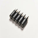 3.5mm Mono Female Jack to Phono RCA Plug Male Socket Adapt Convert TV Audio Pop