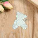 Metal Seated Bear Cutting Dies Scrapbooking Paper Cards Album Photo Stencil Hot