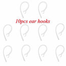 10 Pieces Ear Hooks Loop Clip Replacement for Headset 6.0mm