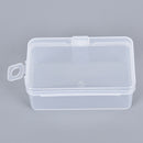 1pc Small Chip Box Storage Transparent Plastic PP Material Candy Gadgets Box P3C