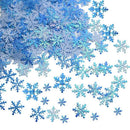 800 Pcs Reusable Snowflakes Confetti for Christmas Wedding Birthday Holiday