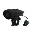 Ultra-loud Speaker Black Electronic Bicycle 6 Sounds Alarm Bells Bike Horn- E0Z1