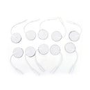 10X Round Replacement for Massager Tens Units Electrode Pads Therapy Machine LJ