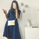 Daisy Flower Crossbody Bag Women Canvas Casual Small Shoulder Pouch Handbag