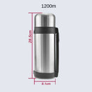 1.2L Stainless Steel Thermal Coffee Carafe, Double Walled Vacuum Flask Water and