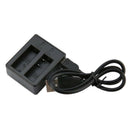 2in1 Dual Slot Battery Charging Cam Charger Camera Dock for EKEN SJCam SJ4000&M